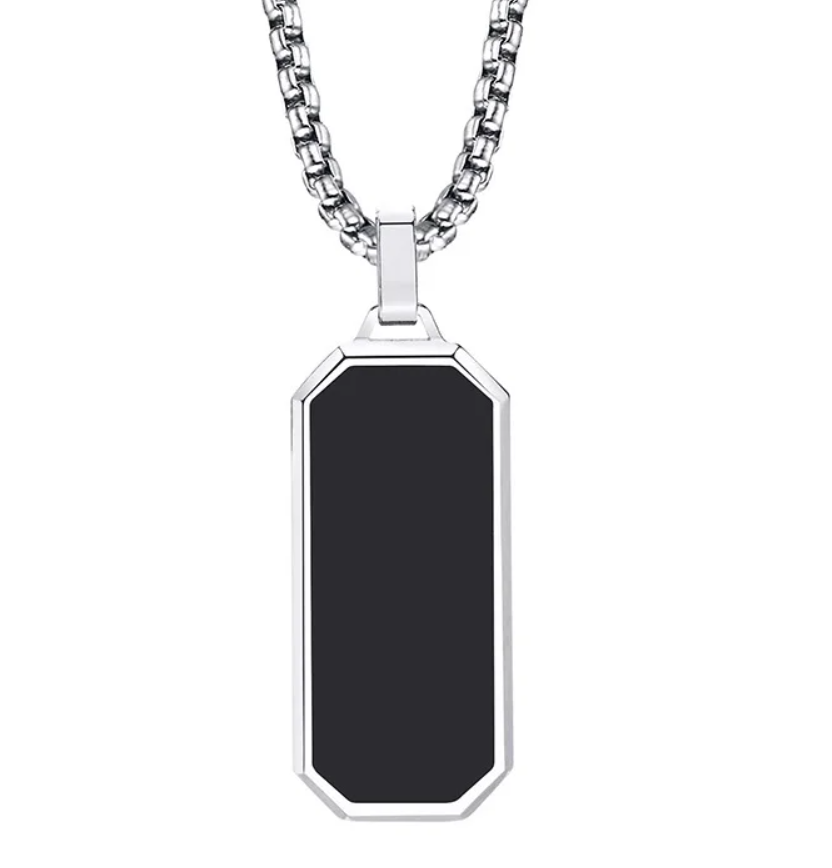 The Sleek Tag Pendant