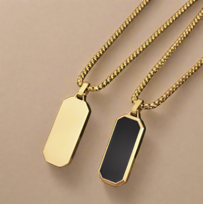 The Sleek Tag Pendant