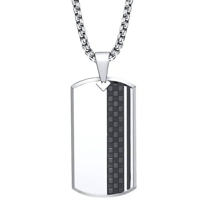 Digital Stripe Pendant