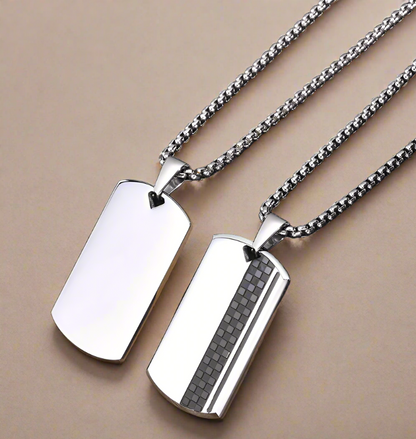 Digital Stripe Pendant